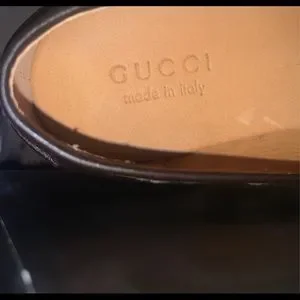 Gucci | Shoes | Gucci Brownbeige Gg Canvas Leather Horse  display picture 3